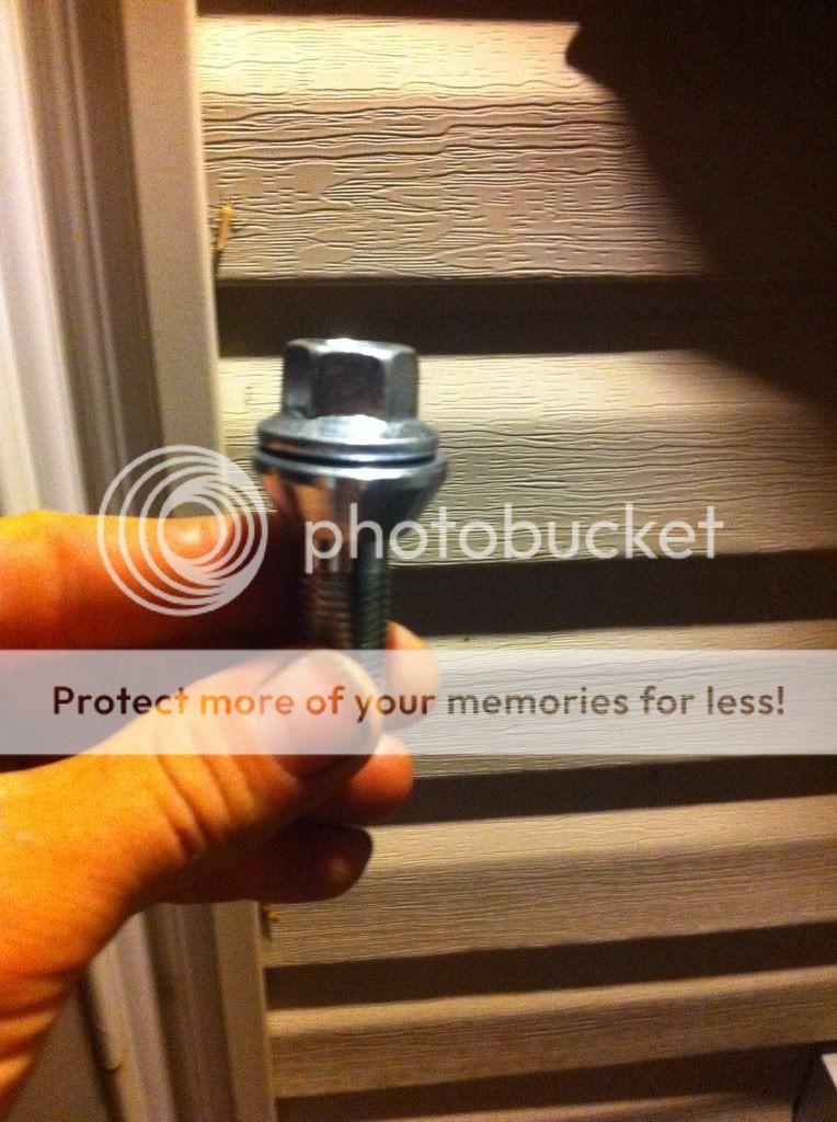 Wobble bolts 14x1.5x27 VW Vortex Volkswagen Forum