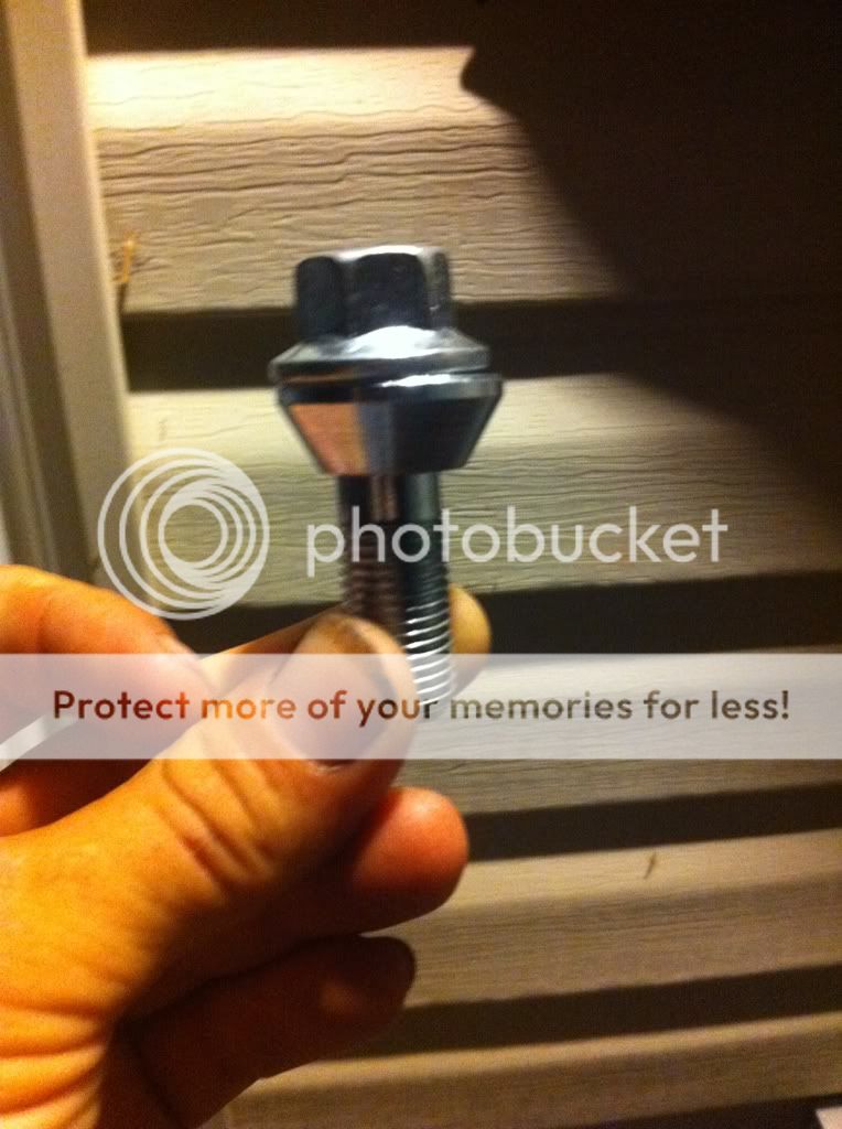 Wobble bolts 14x1.5x27 VW Vortex Volkswagen Forum