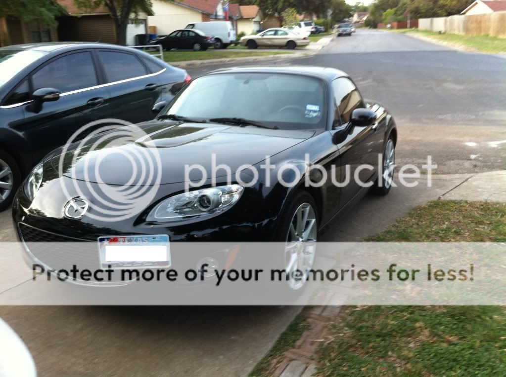 Corksport Tow Hook LIcense Plate Bracket Installed MX5 Miata Forum