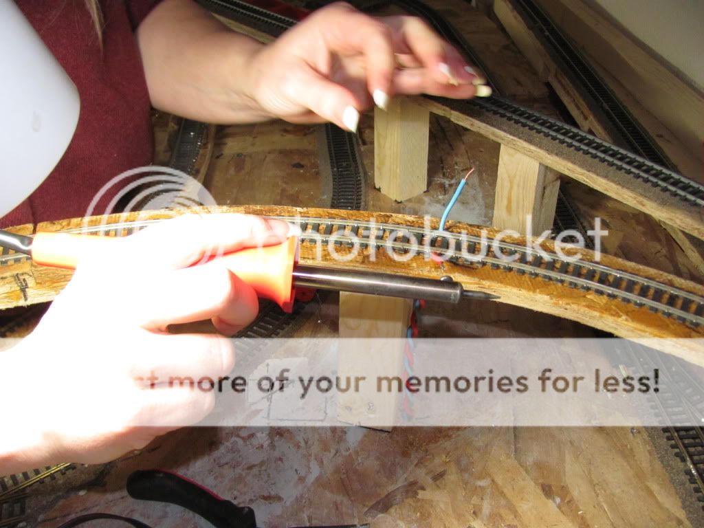 How I solder track and feeders! Model Train Forum
